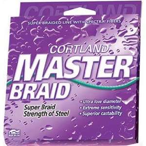 Cortland Master Braid 15lb 300 Yds. Green  Sports 