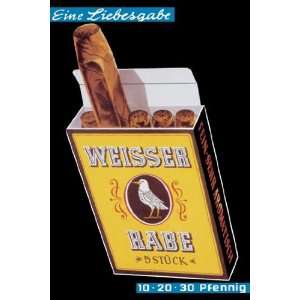  Weisser Rabe Cigars by Laubi 12x18