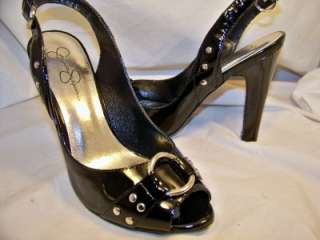 Womens Shoes NEW JESSICA SIMPSON Landra Black 9.5 Heels  