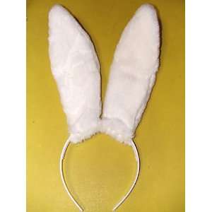  Cosplay Costume Accessories   Rabbit Ear White Toys 