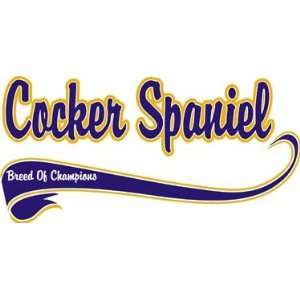  Cocker Spaniel Breed of Champion Apron