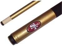 NFL San Francisco 49ERS Pool Billiard Cue Stick & CASE  