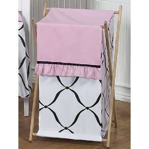  Baby/Kids Clothes Laundry Hamper for Pink, Black and White 