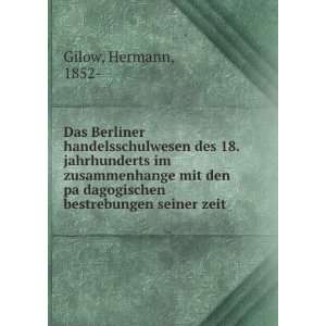   paÌ?dagogischen bestrebungen seiner zeit Hermann, 1852  Gilow Books