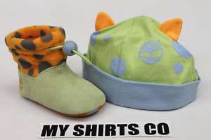Timberland Convence Crib Boot Green Infant Baby Shoes  
