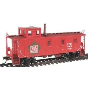   (TM) 30 GTW Caboose w/Offset Coupla Grnd Trnk Wstrn HO Toys & Games