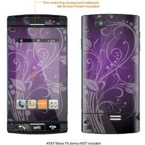   Decal Skin Sticker for AT&T ATT Sharp FX case cover FX 88 Electronics