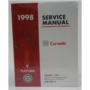  1998 Corvette GM Shop and Service Manual Automotive