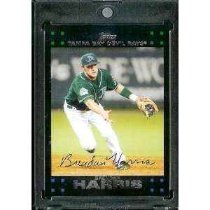  2007 Topps Update # 92 Brendan Harris   Tampa Bay Devil 