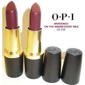  OPI Lipcolour #LC 112 MAROONED ON THE MAGNIFIENT MILE (Qty 