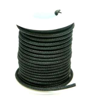 20 AWG vintage style solid cloth wire 50 spool BLACK  