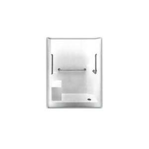  Hydro Systems Institutional Shower With Molded Seat And Grab 