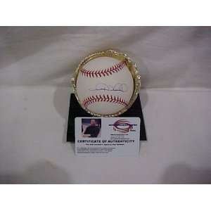  Gary Sheffield Autographed Florida Marlins Official Major 