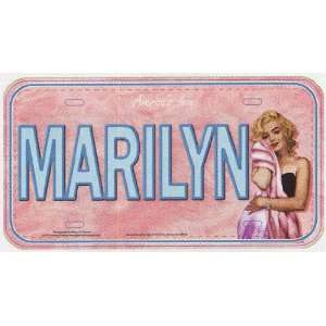  Marilyn Americas Icon Pink License Plate Automotive