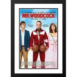  Mr. Woodcock 20x26 Framed and Double Matted Movie Poster 