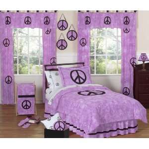   Purple Peace 3 Piece Full/Queen Bedding Set