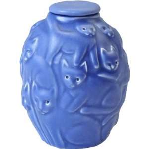  Cat Cremation Urn Periwinkle (shown) Patio, Lawn 
