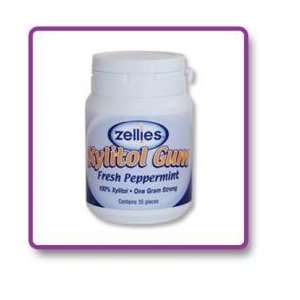  Zellies Fresh Peppermint Xylitol Gum Health & Personal 