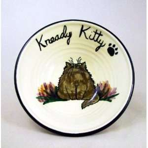   Cat Ceramic Bowl or Plate created by Moonfire Pottery Kitchen