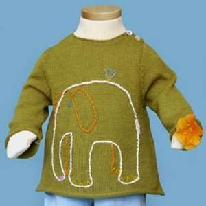  Blabla Zapata Infant/Toddler Sweater, Elephant Baby