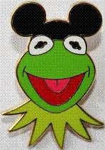 part of pin set 64354 this is for the kermit the frog