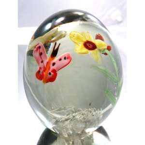  Murano Design Glass Art Bubble Series Crystal Paperweight 
