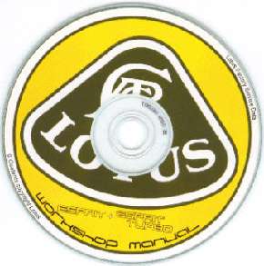 Lotus Esprit/Turbo Workshop/Parts Manual 88 92 Service  