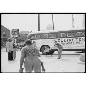 Duke Ellington,band members,baseball,segregated motel,Astor Motel 