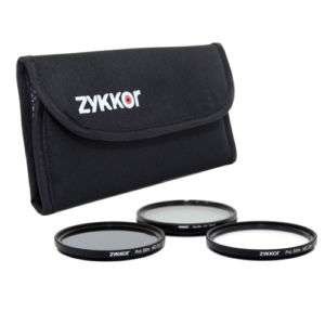 Slim 58mm Pro Filter Kit MC UV CPL ND4 ND 0.6 for Canon  