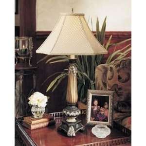  Sedgefield by Adams Carmen Leaf Table Lamp with Hand 
