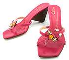 Kate Spade Pink Lorel Crab Sandals High Heel Shoes  