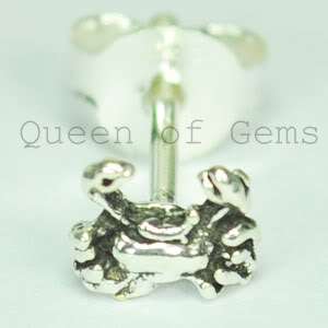 45g.Crab Earring New Style Jewelry Silver  