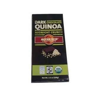 Midnight Crunch Organic Dark Chocolate with Quinoa Bar from Alter Eco 