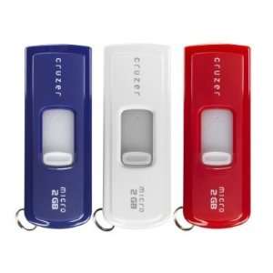  SanDisk Cruzer Micro 2GB   Sold As 3 Per Pack Office 