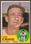 1963 TOPPS ROGER CRAIG NEW YORK METS CARD #197 EX/MT CO