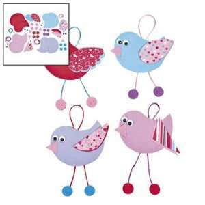  Valentine Bird Ornament Craft Kit   Craft Kits & Projects 