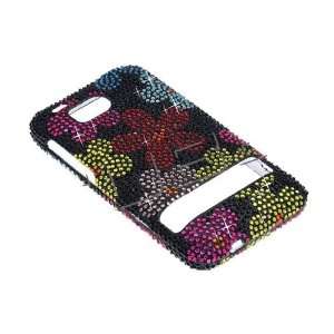  Floral BLING COVER CASE SKIN 4 HTC ThunderBolt/HTC 