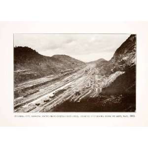   Cucaracha Slide Panama Canal   Original Halftone Print