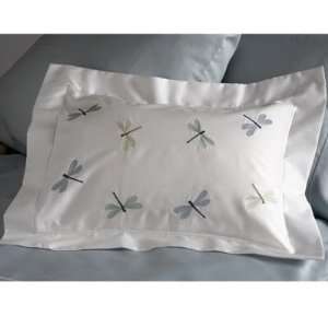  Embroidered Dragonfly Decorative Pillow