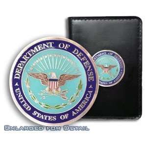  Credential Case   Deluxe Department of Defence Seal 