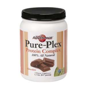   Pure Plex 100 Natural Tri Blend Protein 1.1 lbs ( Chocolate ) Health