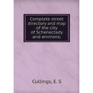   city of Schenectady and environs; E. S Cullings  Books