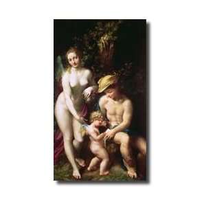  Venus With Mercury And Cupid the School Of Love C1525 