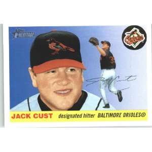  2004 Topps Heritage #396 Jack Cust   Baltimore Orioles 