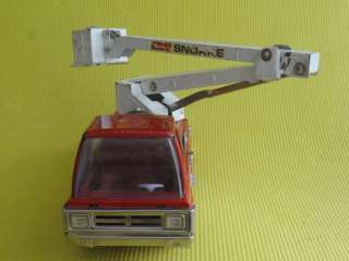 vintage tin toy buddy l car fire truck press stell ladder friction 