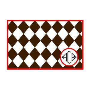     Personalized Harlequin Pattern Custom Placemats