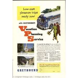  1951 Greyhound low cost pleasure trips ready now Vintage 