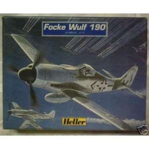  Focke Wulf 190  172 Scale  Plastic Model Kit Toys 