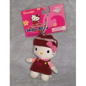  Sanrio Cute & Sweet Hello Kitty Plush Keychain   In 