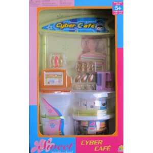 Sweet Neighborhood Cyber Cafe for Barbie & Other Fashion 
